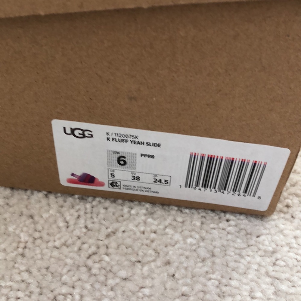 NWB UGG Fluff Yeah Slides - Picture 6 of 6